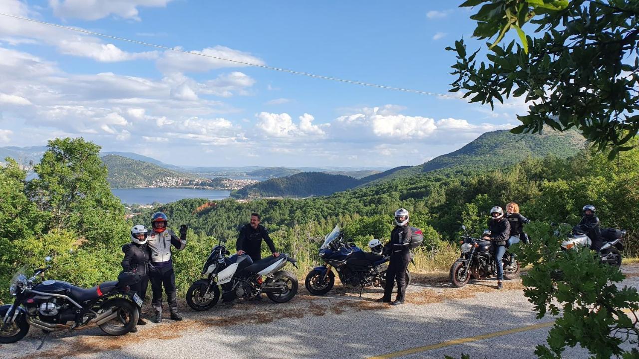 Guesthouse Vissinokipos - Biker Friendly - Motorradhotel Kastoria Buitenkant foto